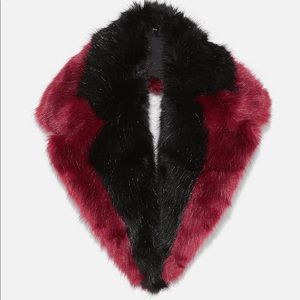 Zara faux fur scarf